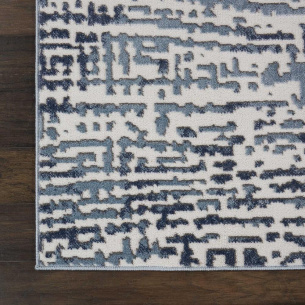 Nourison - Urban Decor Area Rug - 9 x 12 Slate/Ivory - URD01-99446466938_CLOSEOUT veiw 2