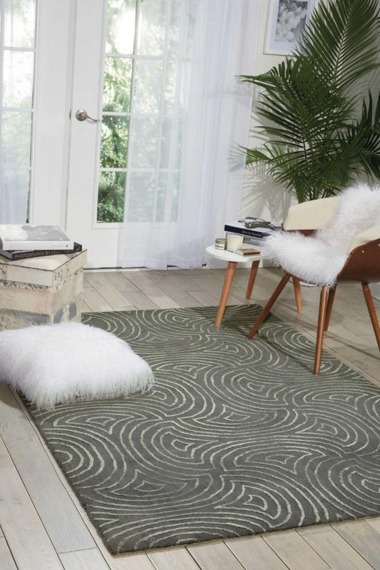 Nourison - Vita VIT11 Green 8x10 Rug - VIT11-99446339386 - CLOSEOUT veiw 2