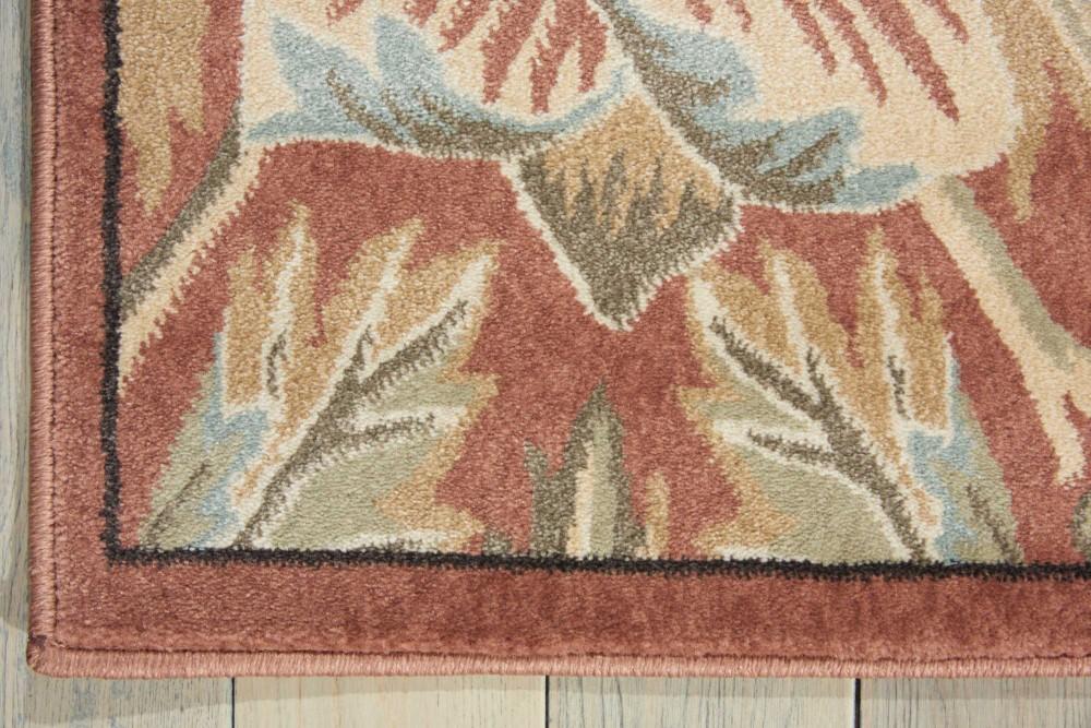 Nourison - Walden Area Rug - 93in x 129in Brick - WAL02-99446270191 - CLOSEOUT veiw 2