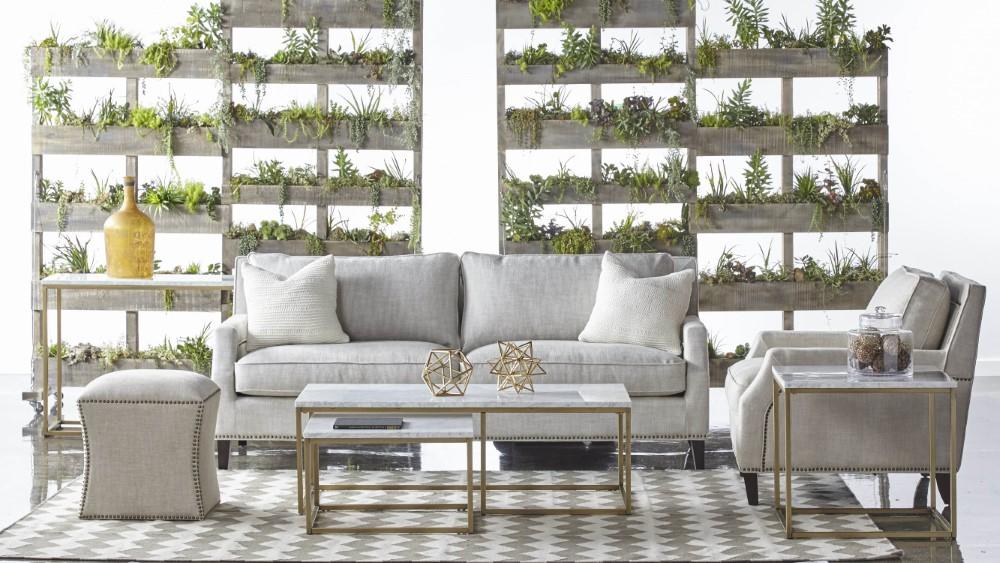 Orient Express Furniture - Carrera Nesting Coffee Table - 6100.BGLD/WHT veiw 6