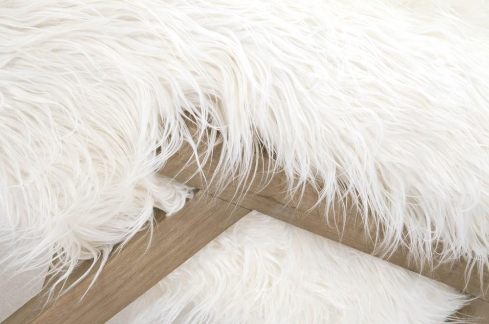 Orient Express Furniture - Tibet Ottoman - 8036.SGRY-OAK/WHT veiw 4