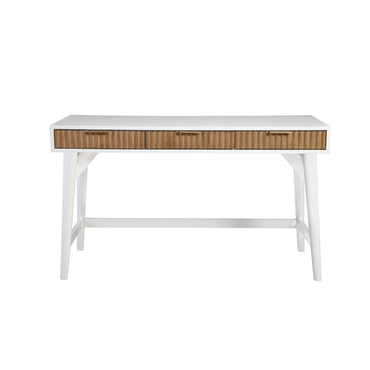 Origins by Alpine - Larsen Large Desk, White - 7400-66 view 2