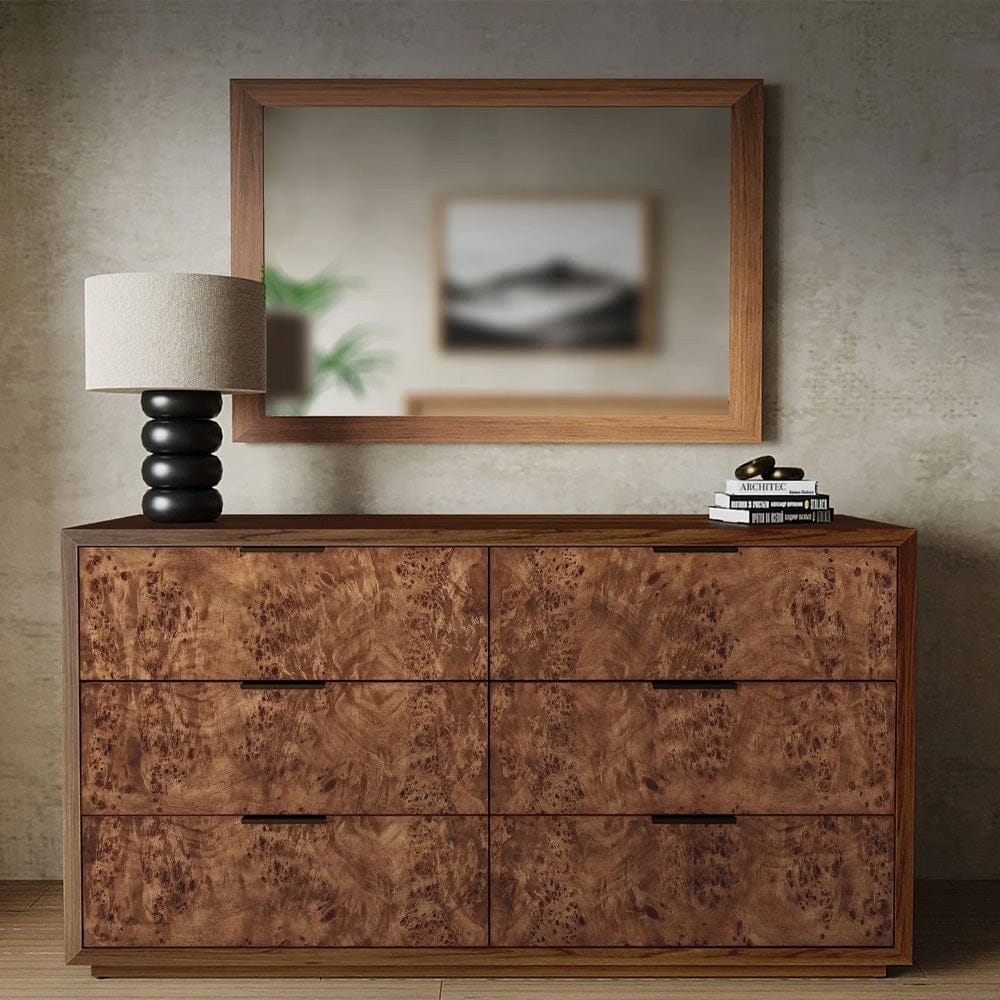 Origins by Alpine - Milan Dresser, Walnut - 125BRN-03 view 3