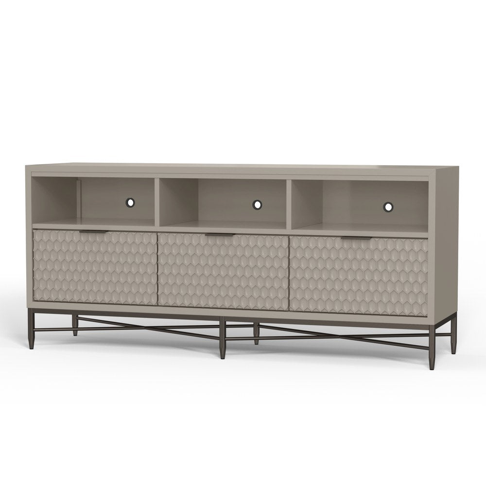 Origins by Alpine - Milo TV Console (Cement Gray) - 6500-20 view 3