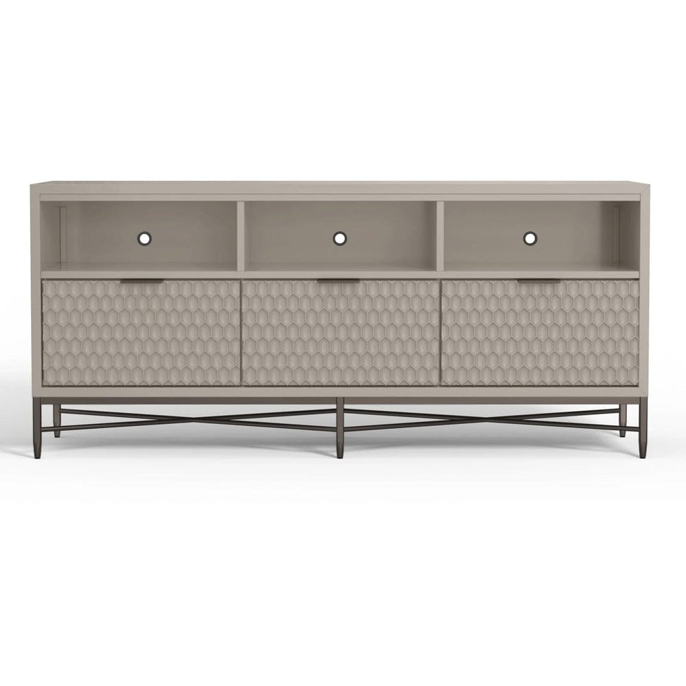 Origins by Alpine - Milo TV Console (Cement Gray) - 6500-20 view 3