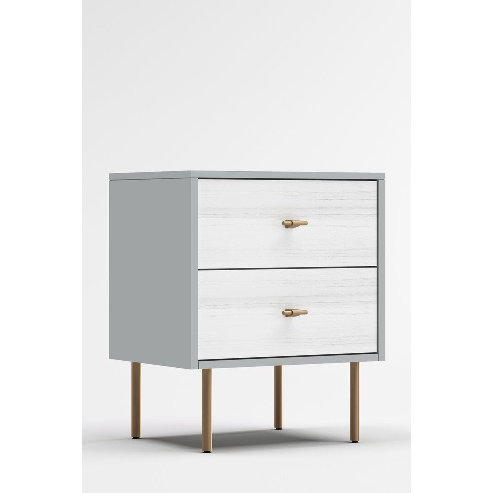 Origins by Alpine - Saige Nightstand - 9100-02 view 3