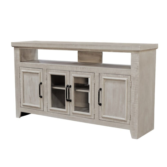Origins by Alpine - Willow Creek 60" TV Console, White Wash - HG6055 view 2