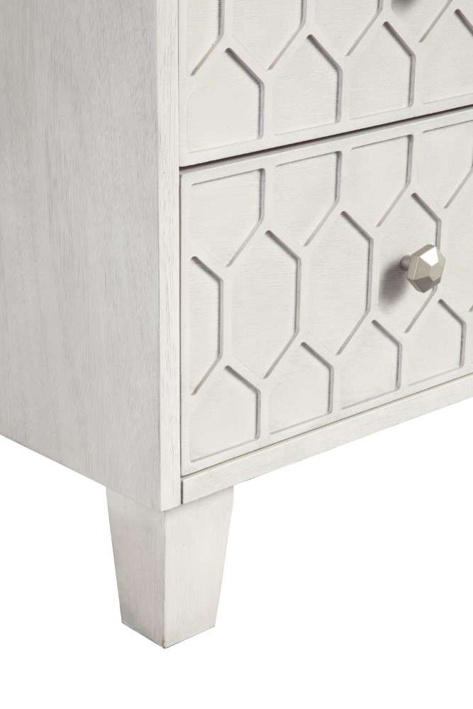Origins by Alpine - Denver Three Drawer Small Chest in Grey - 2013-04 veiw 3