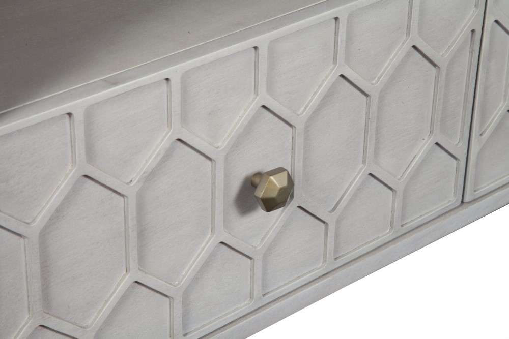 Origins by Alpine - Denver TV Console in Grey - 2013-10 veiw 6