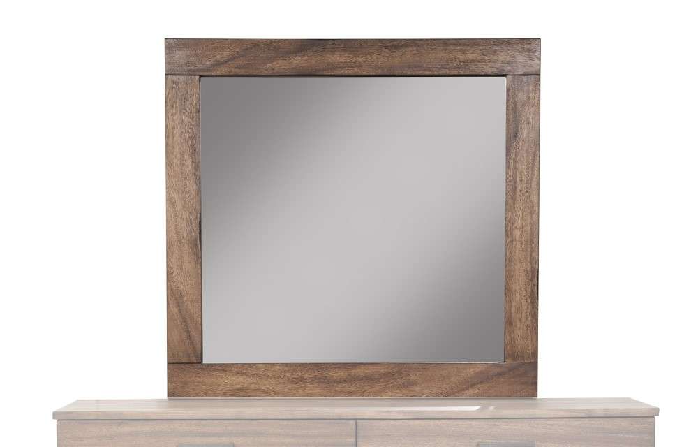Origins by Alpine - Weston Mirror in Rustic Pine - 3500-06 veiw 1