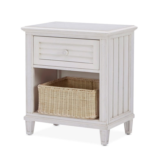 Palmetto Home - Cane Bay One Drawer Nightstand with Basket - 472-355 view 2