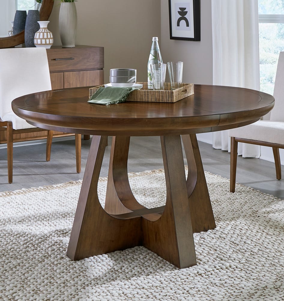 Palmetto Home - Manhattan Round Dining Table - 350-650TB view 5