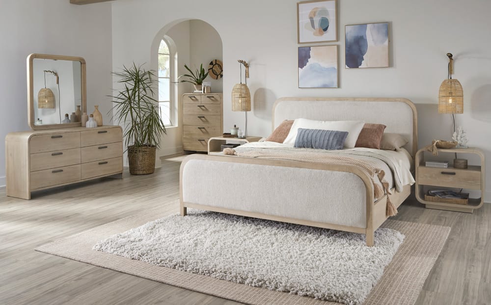 Panama Jack - Melia Queen Upholstered Bed - 145-230C view 3
