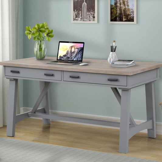 Parker House - Americana Modern 60 in. Writing Desk in Dove - AME360D-DOV view 2