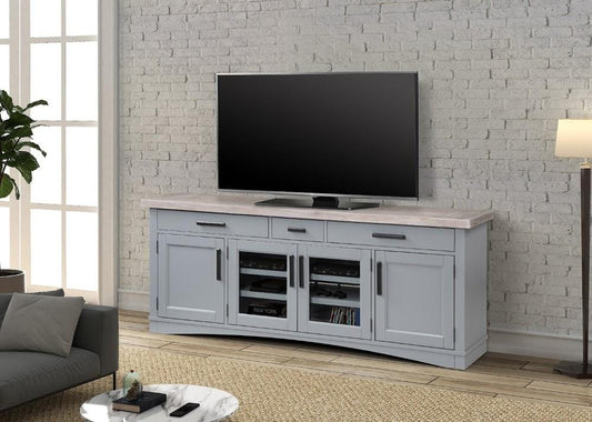 Parker House - Americana Modern 76 in. TV Console in Dove - AME76-DOV view 2