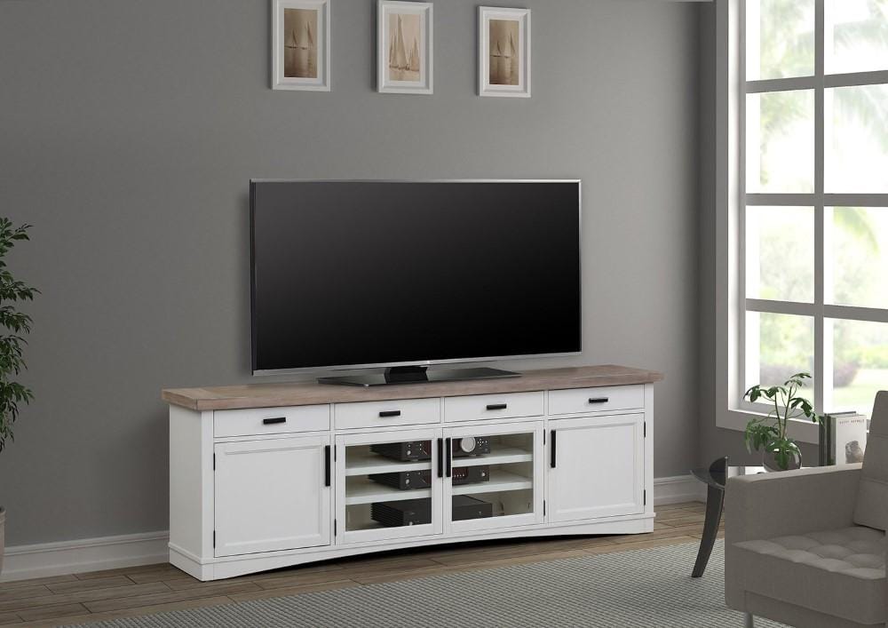 Parker House - Americana Modern 92 in. TV Console in Cotton - AME92-COT view 2