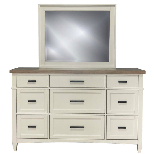 Parker House - Americana Modern Bedroom 9 Drawer Dresser and Mirror - BAME-2131-2 view 2