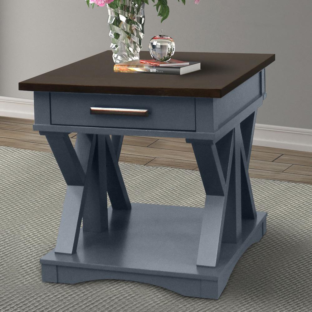 Parker House - Americana Modern - Denim Cocktail Table with 2 End Tables - AME-3PC-01-02-DEN view 5