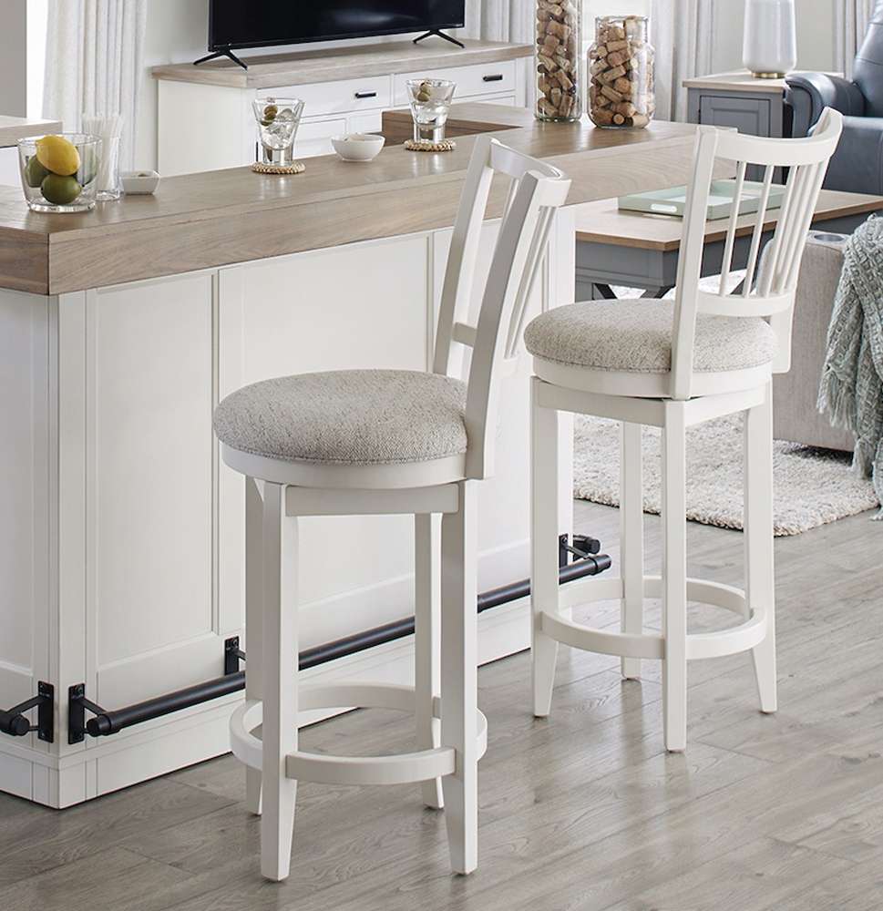 Parker House - Americana Modern Dining Spindle Back Swivel Barstool - DAME#2230S-COT veiw 2