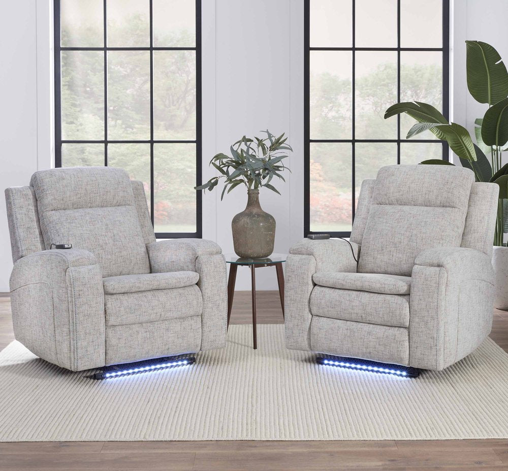 Parker House - Armstrong - Southampton Shore Power Recliner with Heat Massage and Auto-Glide (Set of 2) - Southampton Shore - MARM-KIT-812P5-2-SHSE view 11