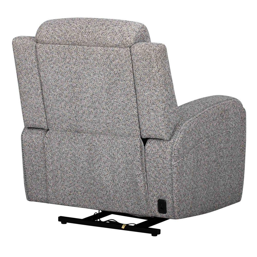 Parker House - Armstrong - Southampton Storm Power Recliner with Heat Massage and Auto-Glide - Southampton Storm - MARM-812P5-SHST view 5