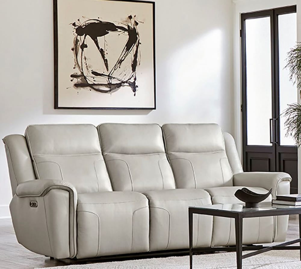 Parker House - Atlantis - Whisper Ivory Power Reclining Zero Gravity Sofa - MATL#832PHZ-WSIV view 6