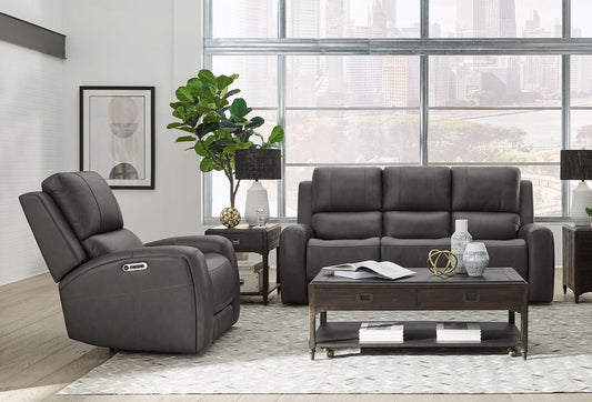 Parker House - Belmont - Autumn Fog Zero Gravity Power Reclining Sofa and Recliner - Autumn Fog - MBEL-31P3Z-ATFG view 2