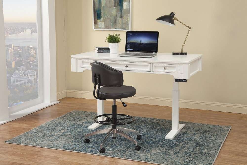 Parker House - Boca 57 in. Power Lift Desk (from 29 in. to 55 in.) - BOC257-2 veiw 3