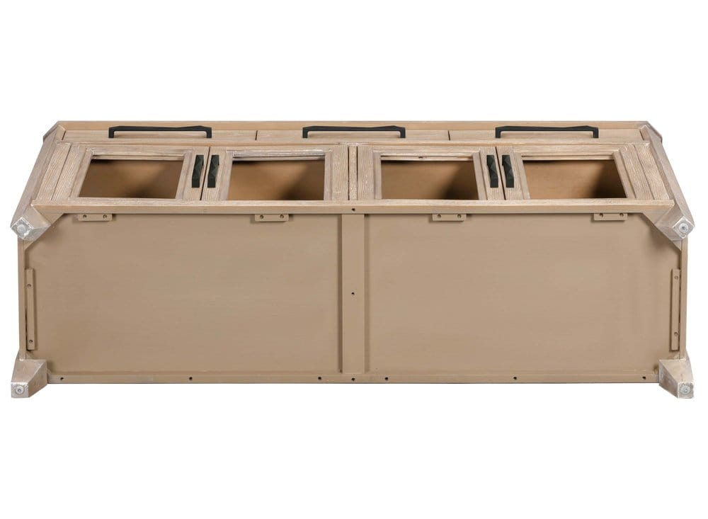 Parker House - Breckenridge - Dining 72 Inch Rectangular Counter Table with 4 Upholstered Stools and Buffet Server - Medium Brown - DBRE-KIT-6B-72CH view 13