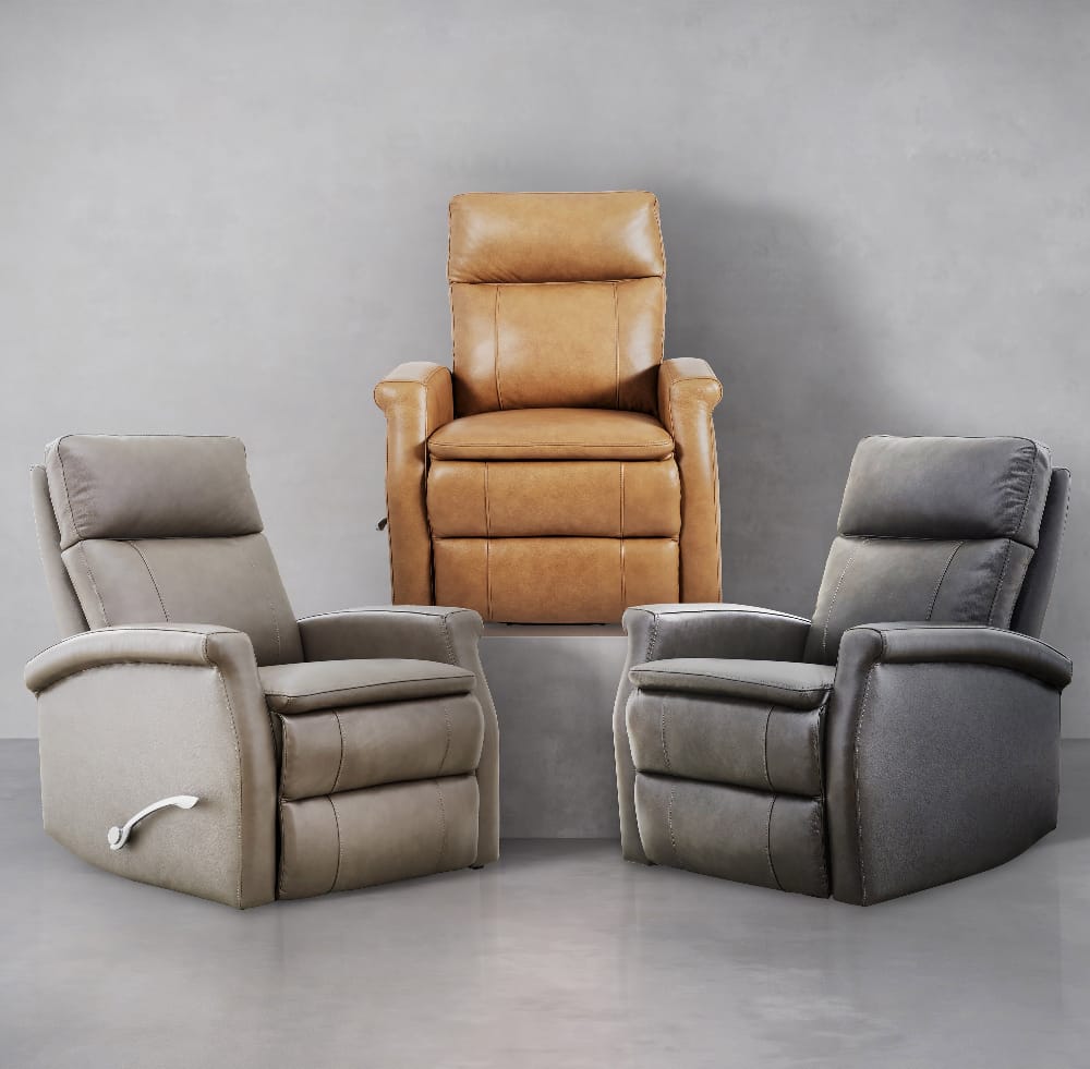 Parker House - Bristol - Graphite Swivel Glider Recliner (Set of 2) - MBRS#812GS-2-GRPH view 6