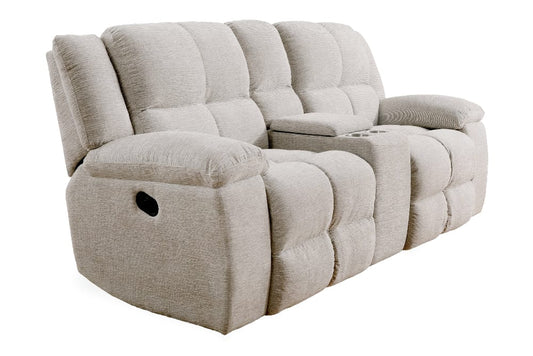 Parker House - Buster - Opal Taupe Reclining Console Loveseat - MBUS#822C-OPTA view 2