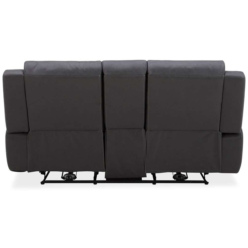 Parker House - Caldwell - Tahoe Charcoal Power Console Loveseat - MCAL#822CPH-TACH veiw 4