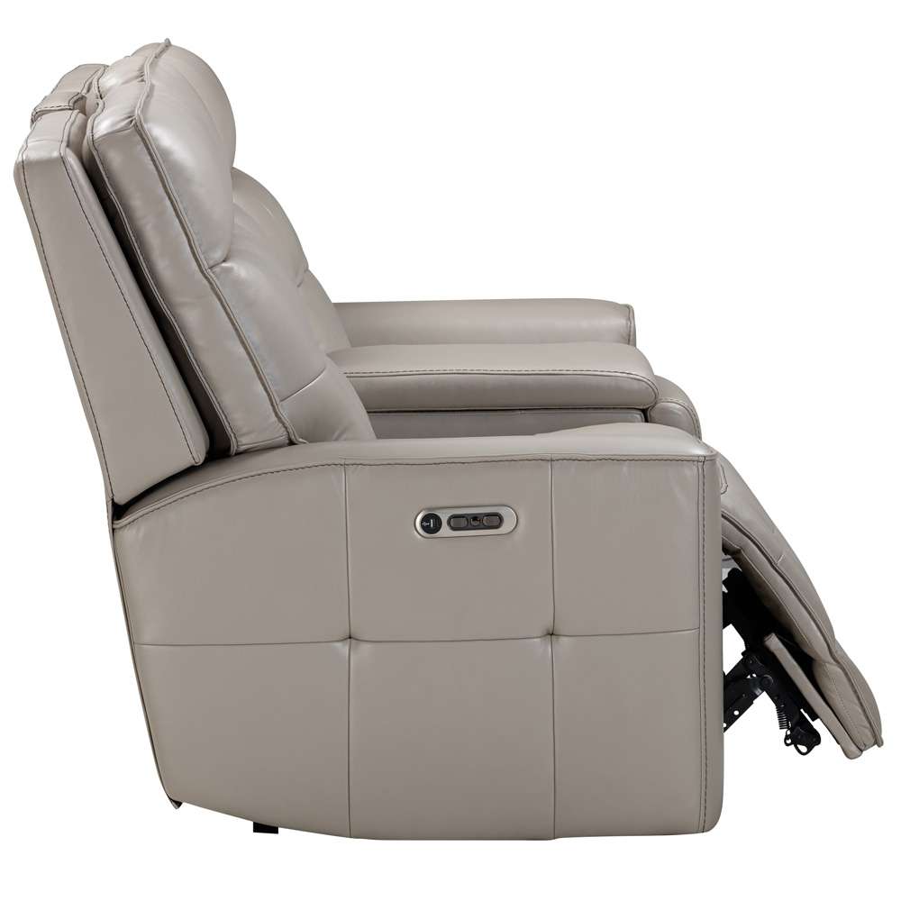 Parker House - Canterbury - Pewter Power Zero Gravity Console Loveseat - MCAN#822CPHZ-PEW veiw 5