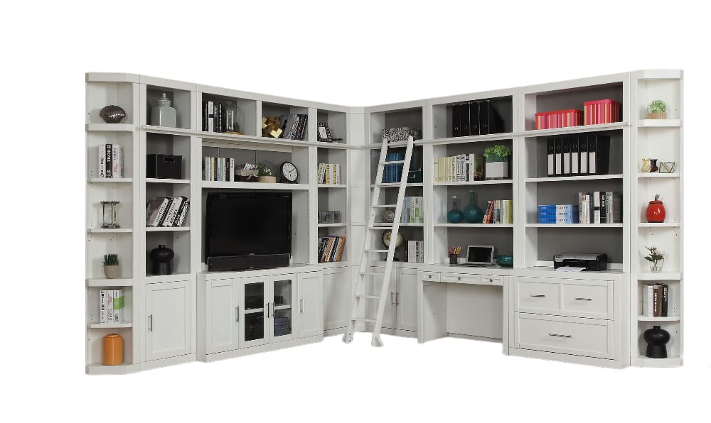 Parker House - Catalina 13 Piece Corner Library Wall - CAT-13PC-LIB-L-WALL view 2