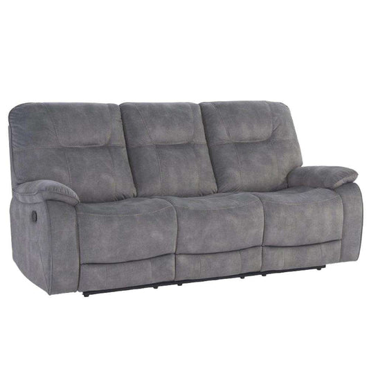 Parker House - Cooper Shadow Grey Manual Triple Reclining Sofa - MCOO833-SGR veiw 2