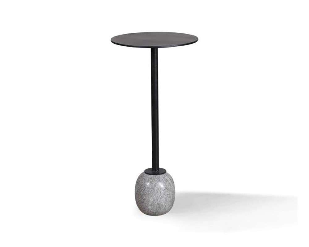 Parker House - Crossings Serengeti Accent Table (made of Iron & Marble) - SER04_CLOSEOUT veiw 1