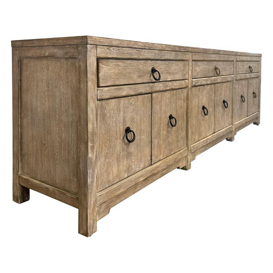 Parker House - Edinburg - Driftwood 90in Console - EDI#90-DTWD view 2