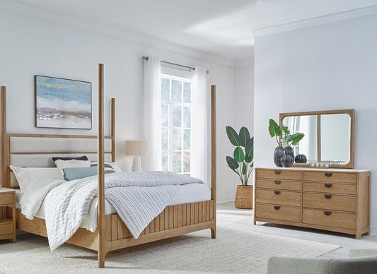 Parker House - Escape - Bedroom King Poster Bed with Dresser and Mirror - BESC-3PC-1166-DM veiw 2