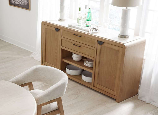 Parker House - Escape - Dining 72 In. Buffet Server with Stone Top - DESC#72 veiw 2