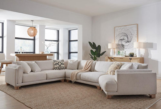 Parker House - Escape - Mirage Mist 4pc Sectional Package A - SESC-PACK4A-MRMS view 2