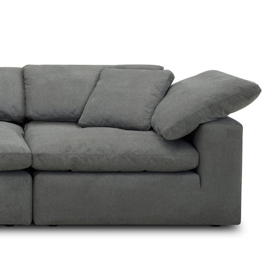 Parker House - Exhale - Mathis Thunder 5pc Sectional Package B - SXHL-PACK5B-MTHU view 2