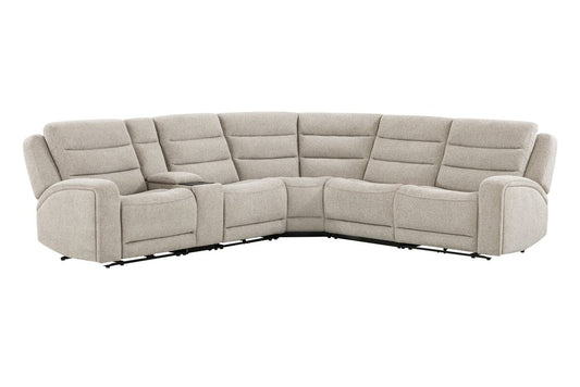 Parker House - Felix - Mari Fawn 6 Piece Zero Gravity Power Reclining Sectional - Mari Fawn - MFLX-KIT-6A-P2Z-MAFA view 2