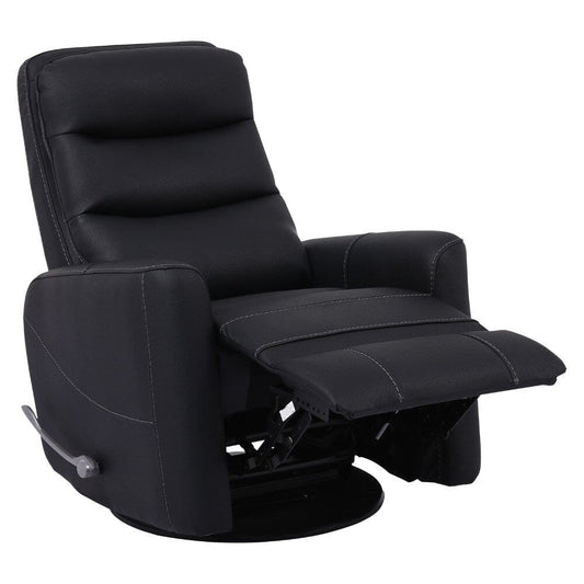 Parker House - Hercules Manual Swivel Glider Recliner in Black - MHER812GS-BLC view 2