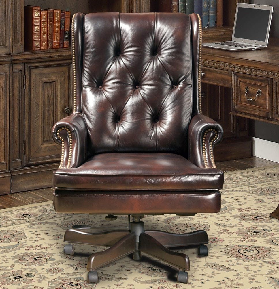 Parker House - Leather Desk Chair in Havana & Brown Base Color - DC-112-HA view 5