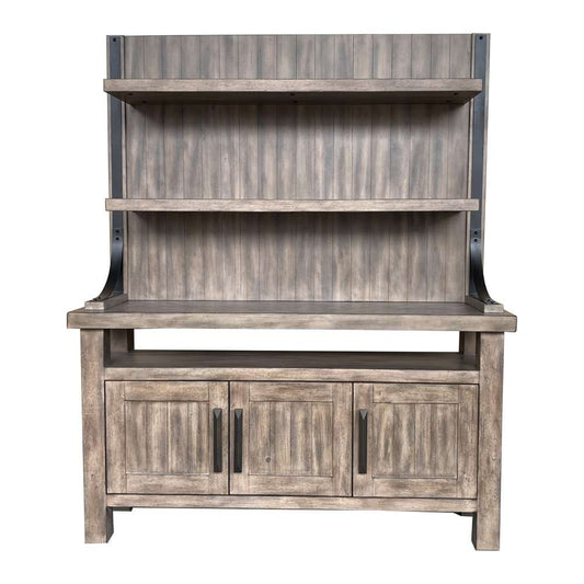 Parker House - Lodge Dining 2pc 66 in. Buffet and Bar Display Hutch - DLOD#66-2 view 2