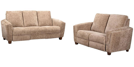 Parker House - Morehead - Biscotti Power Reclining Sofa and Loveseat - MMHD-32P-BISC view 2