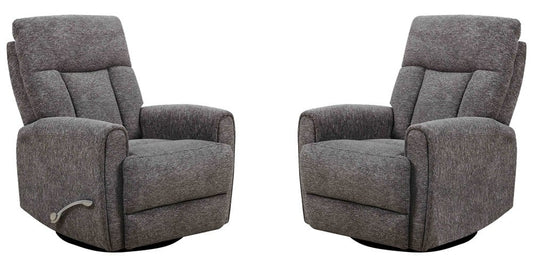 Parker House - Natalia - Nightfall Manual Swivel Glider Recliner (Set of 2) - Nightfall - MNAT-KIT-812GS-2-NTFL view 2