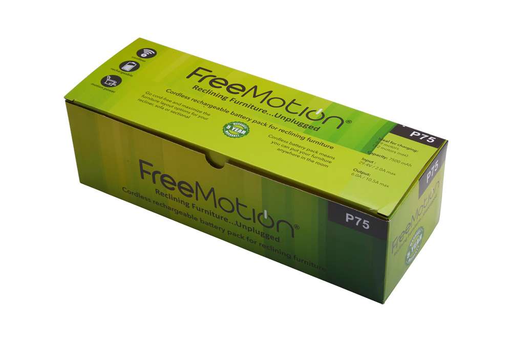 Parker House - Freemotion 7500 mAh Battery - P75 veiw 1