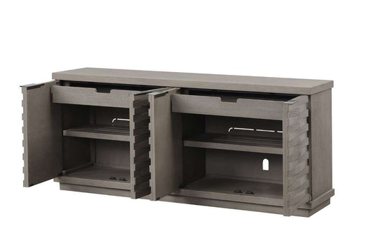 Parker House - Pure Modern 63 in. Angled Door TV Console - PUR63A_CLOSEOUT veiw 2