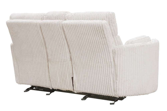 Parker House - Radius - Mega Ivory Power Glider Reclining Console Loveseat - MRAD#822CPG-MGIV view 2